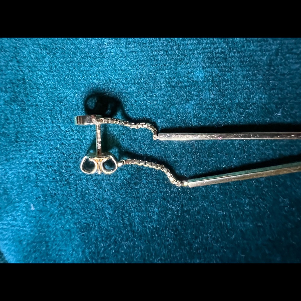 18K Gucci Gold Drop Earrings - Picture 5 of 6